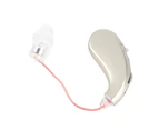 Hearing Amplifier Rechargeable Portable Sound Amplifier with Adjustable Volume for Elderly PatientUpgraded Version Silver