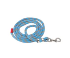 Horse Leash Thickened Tug Resistant Nylon Horse Rope for Livestock Pet Horse Training 6.6ft Long Blue Grey