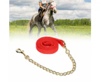 Portable Livestock Horse Headstall Halter Traction Rope Holding Ropes Accessory with Hook