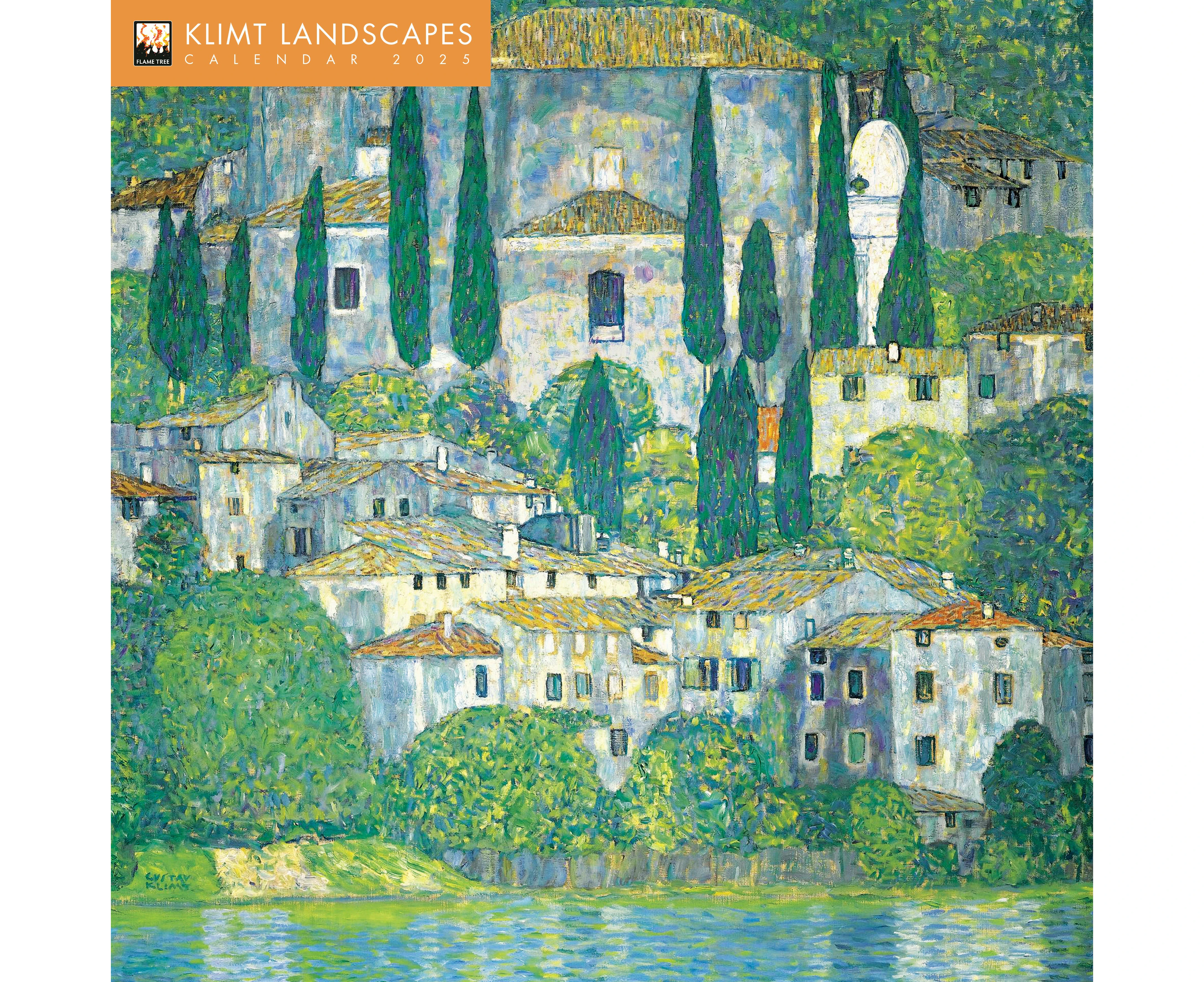 2025 Klimt Landscapes Wall Calendar