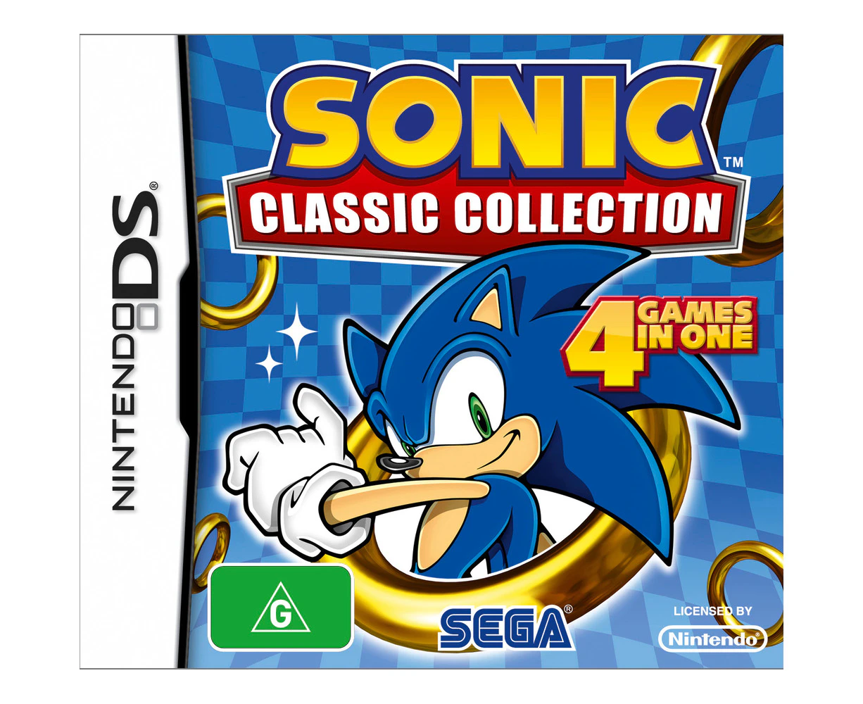 Sonic Classic Collection (DS) Refurbished - Refurbished Grade B