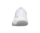 K-Swiss Womens Bigshot 4 AC Tennis Shoes - White/Silver