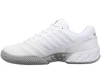 K-Swiss Womens Bigshot 4 AC Tennis Shoes - White/Silver