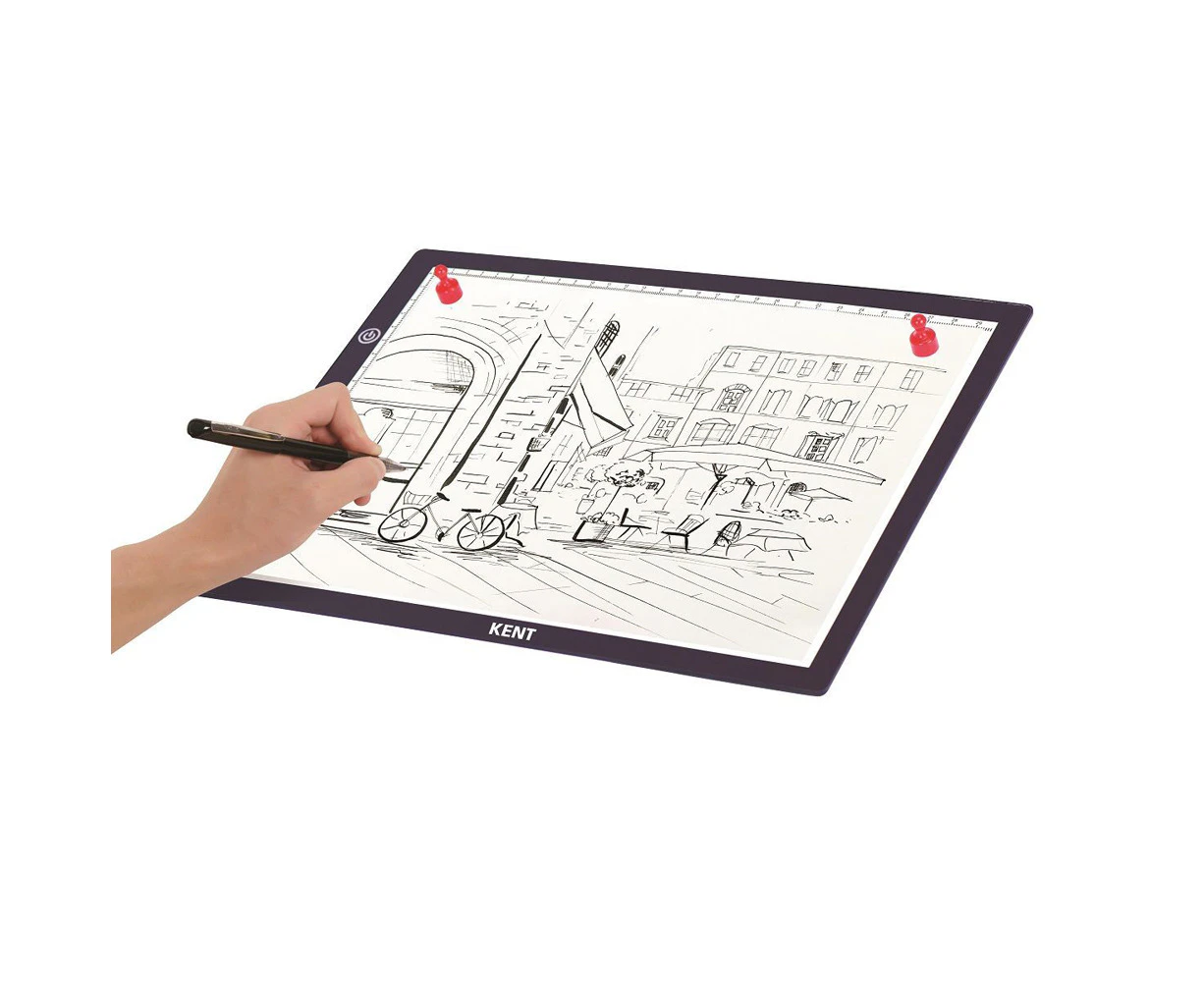 Kent A4 Lightpad Home Desktop Drawing Tracing Set Drawing/Graphic Design