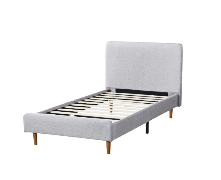 Bendigo Bed Frame - King - Light Grey