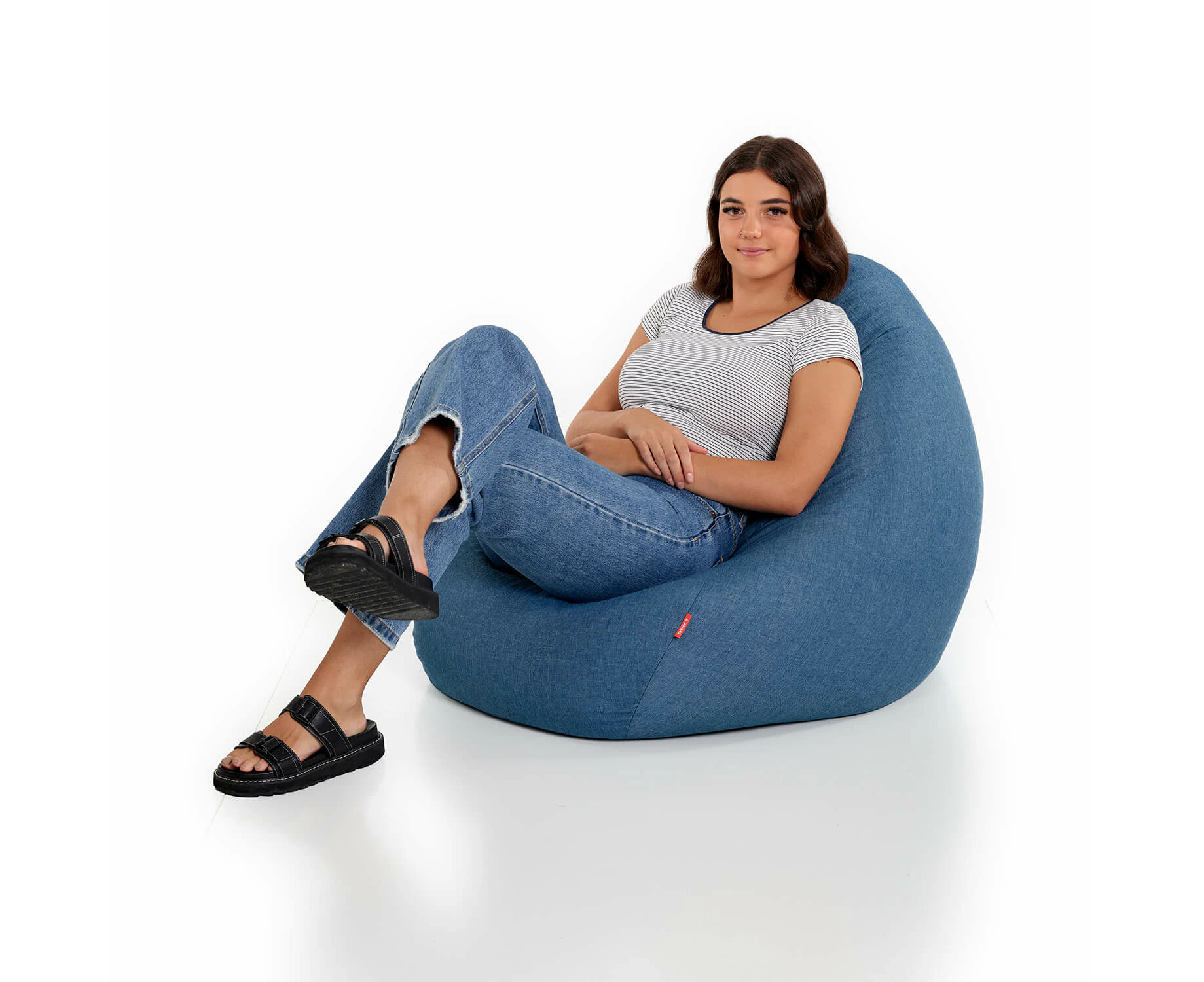 Drifts Blue Bean Bag