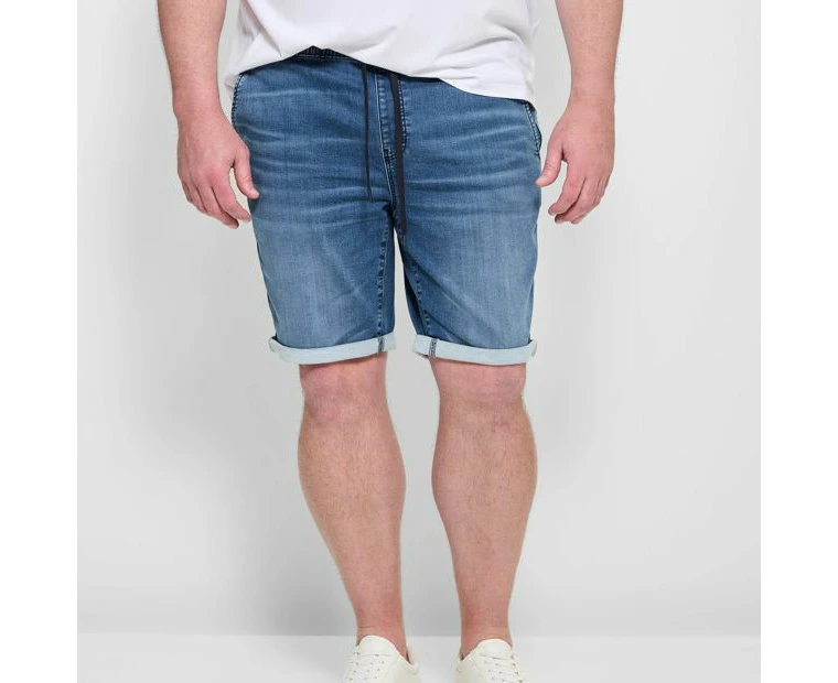 Target Plus Size Knit Denim Shorts