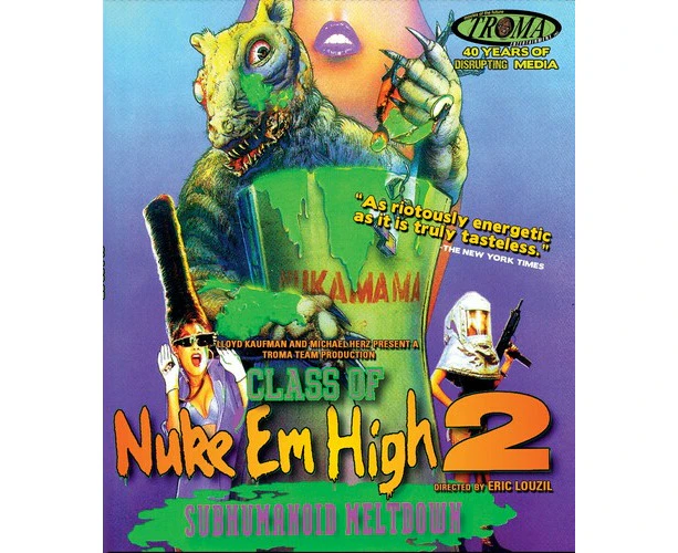 Class of Nuke ’Em High, Part II: Subhumanoid Meltdown  [Blu-Ray Region A: USA] Dolby, Widescreen USA import