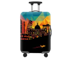 Elastic Travel Luggage Cover Thick Travel Suitcase Protective Cover-Style 1