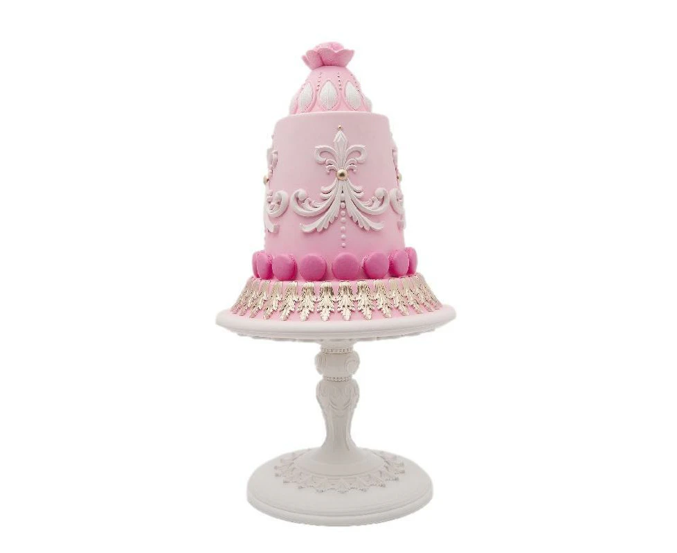 Pink Cake on Pedestal 40cm