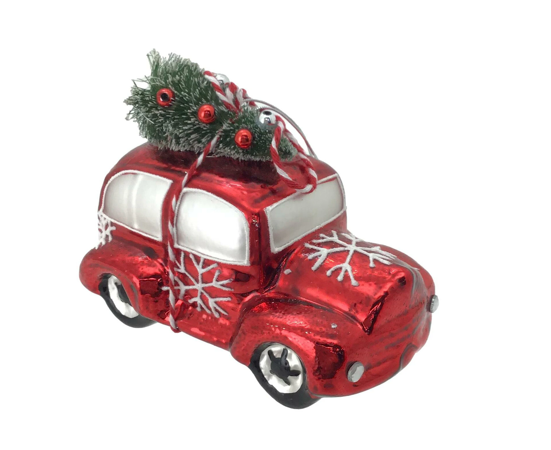 Red Car Tree Hanging 13cm