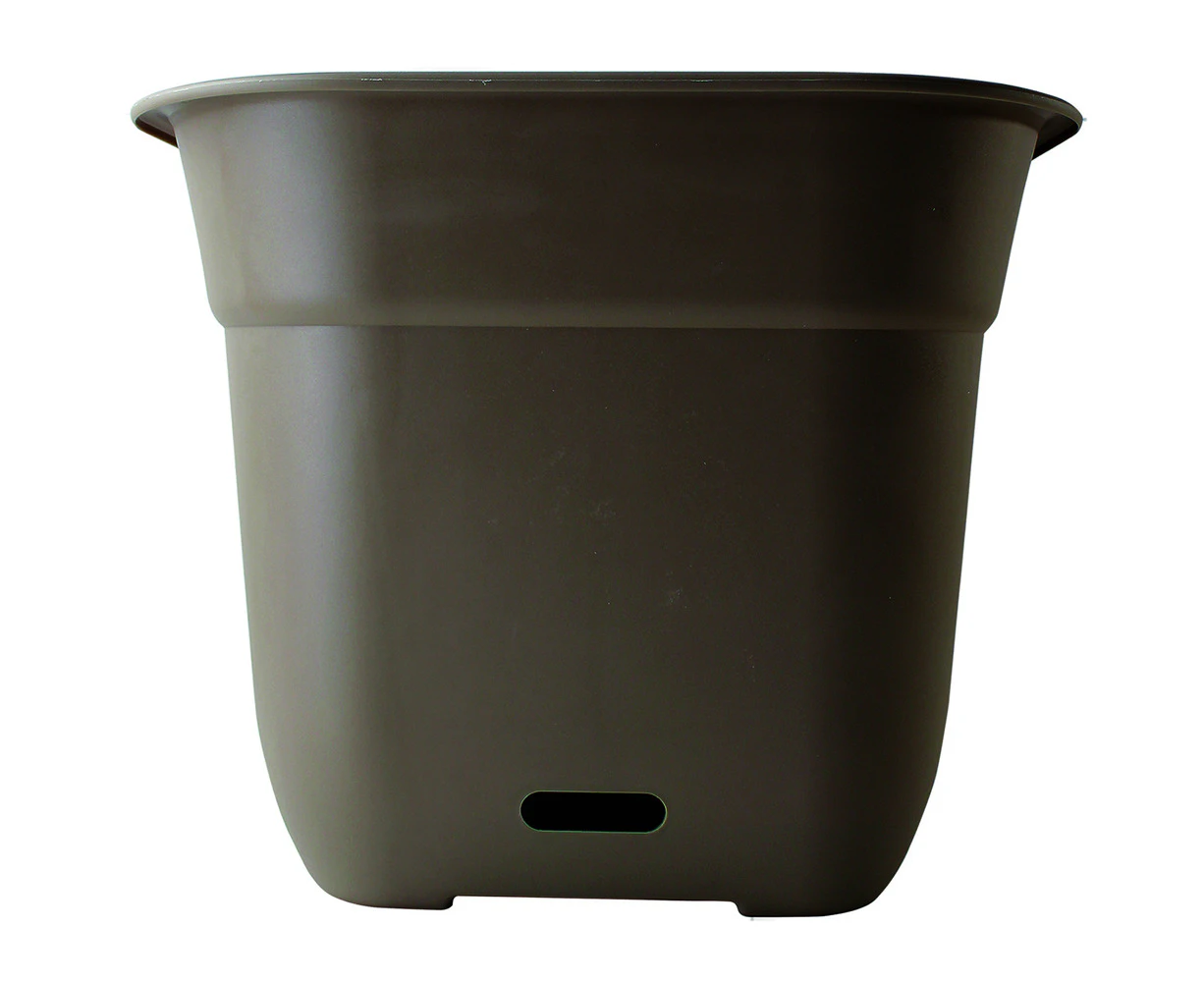 Homeleisure WaterSaver Square Planter Flower/Plant Pot Garden Decor 50cm Taupe