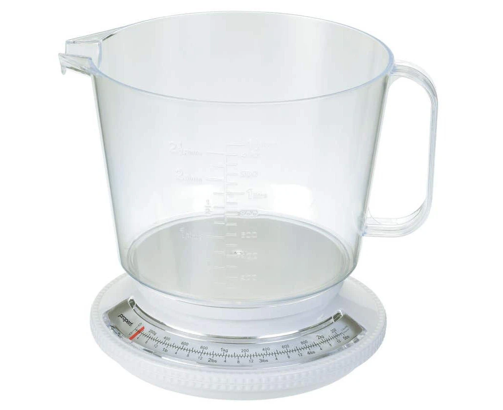 Propert 2.2kg Kitchen Scale with Jug Dishwasher Safe Scales