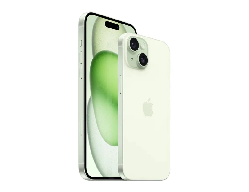 Apple iPhone 15 (256GB, Green)  - Refurbished - Refurbished Grade A