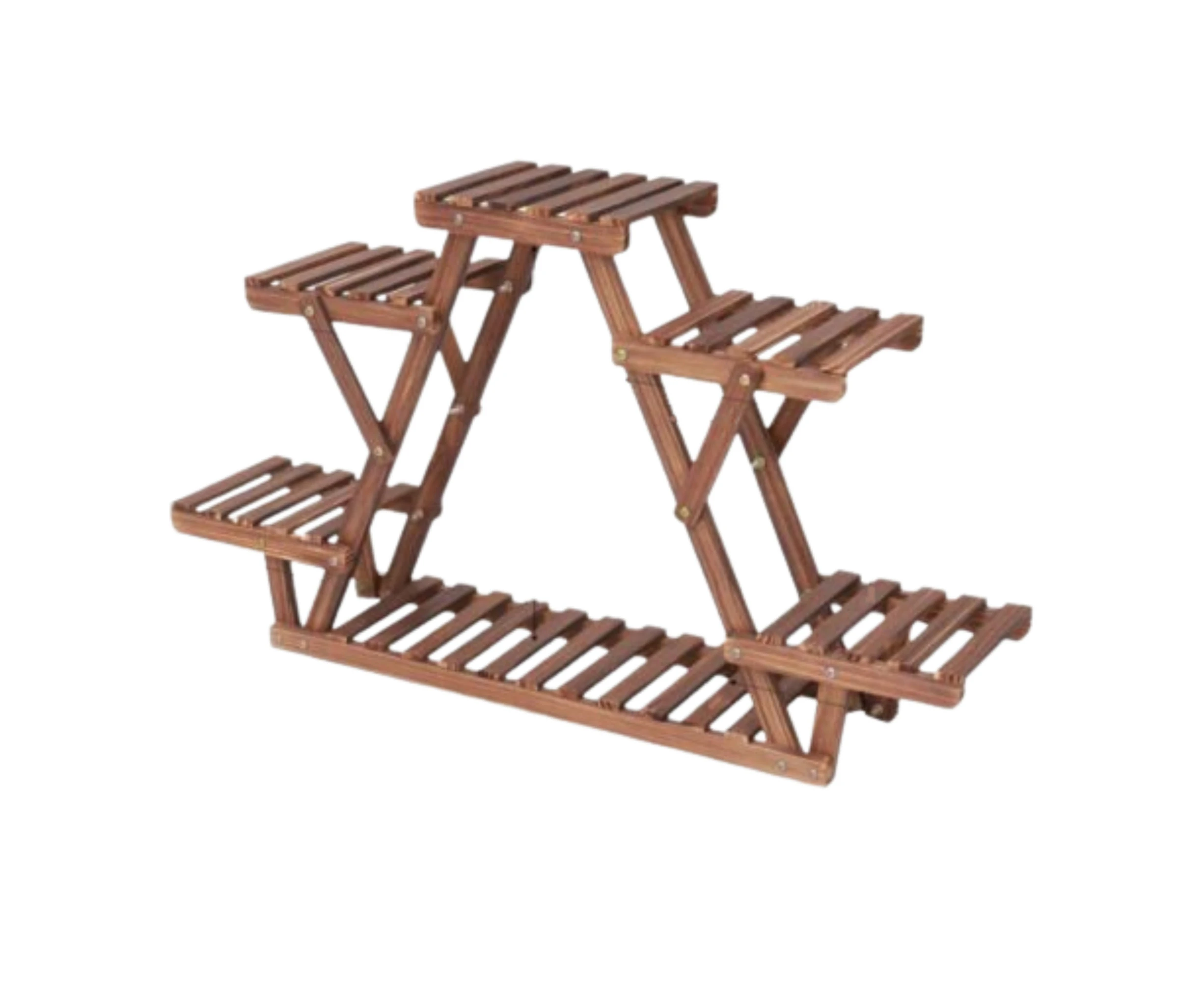 Heavy Duty Pine Wood Plant Stand