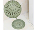 2pcs Bathroom Drain Hair Catcher Bath Stopper - Green