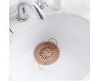 2pcs Bathroom Drain Hair Catcher Bath Stopper - Green