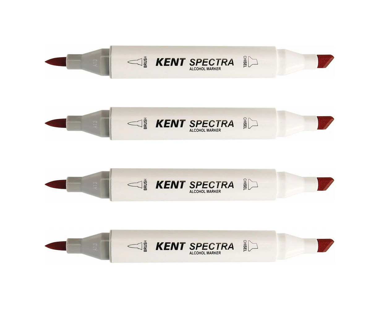 4x Kent Spectra Graphic Technical Markers Creative Drawing/Design Dark Green