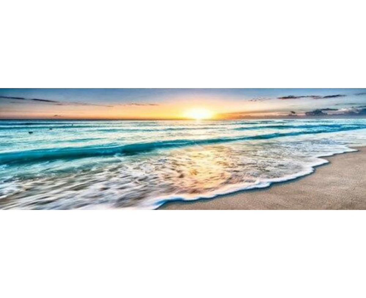 Sunset Wall Art Print On Canvas (50x150cm) - 50x150cm, Print (Rolled up in a Tube)