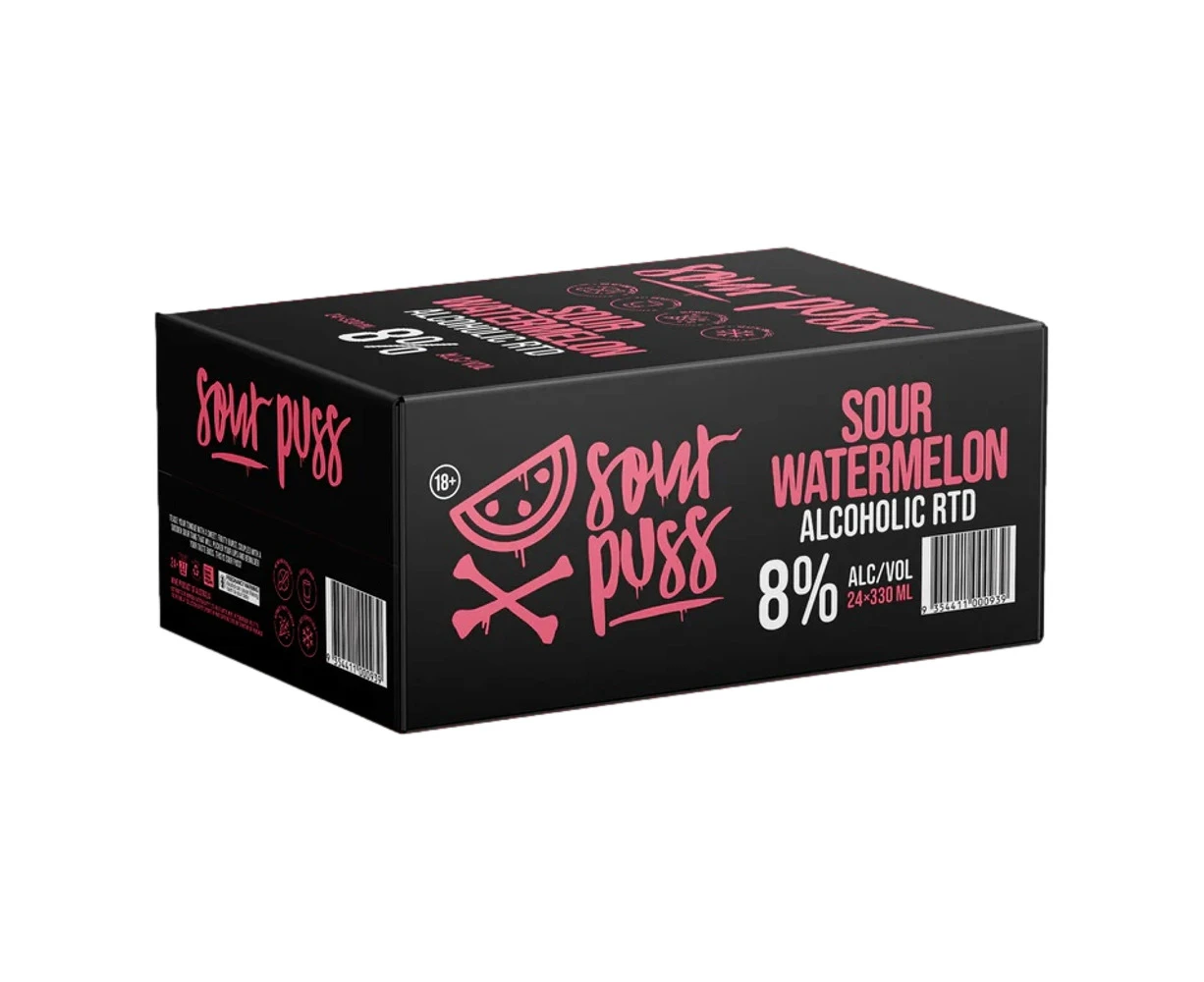 Sour Puss RTD Sour Watermelon (24X330ML)