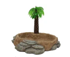 Aquatopia Hermit Crab Palm Tree With Bowl (AQT81043)