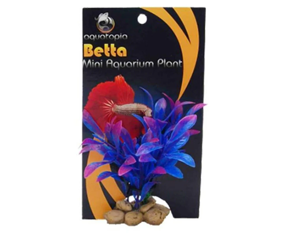 Aquatopia Betta Purple Blue Plant (AQT19636)