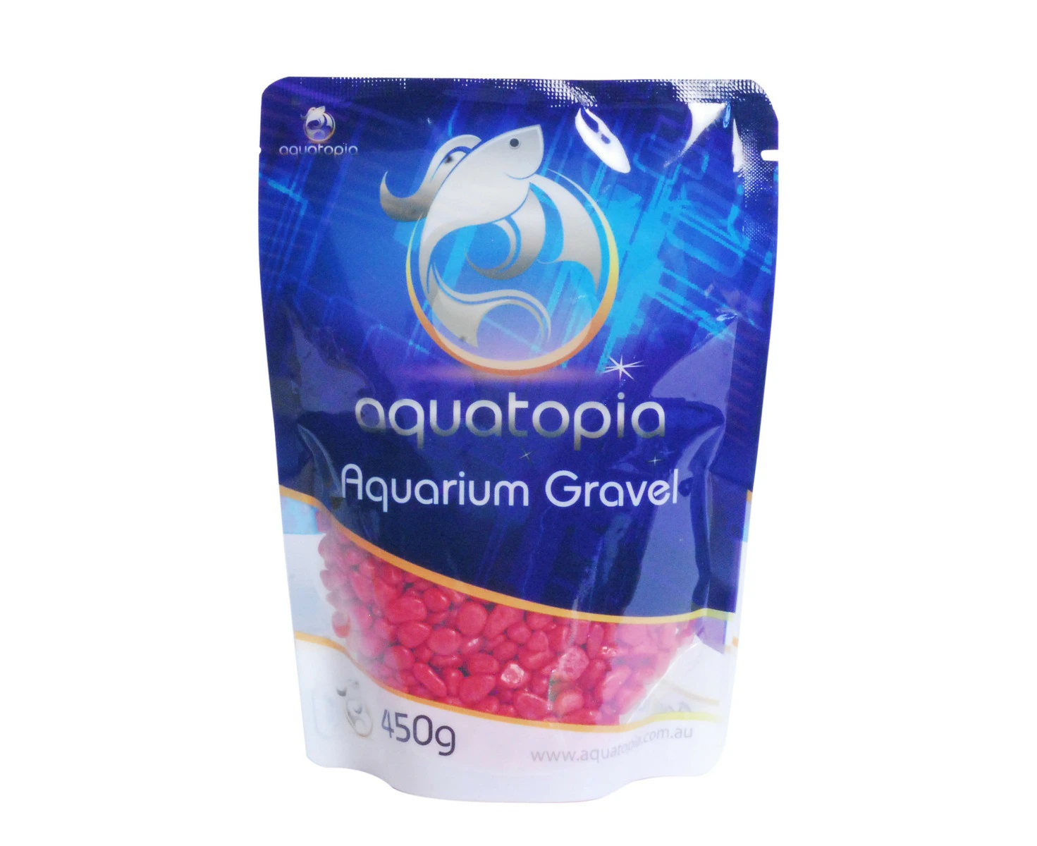 Aquatopia Coloured Gravel Red 450g (AQ82065)