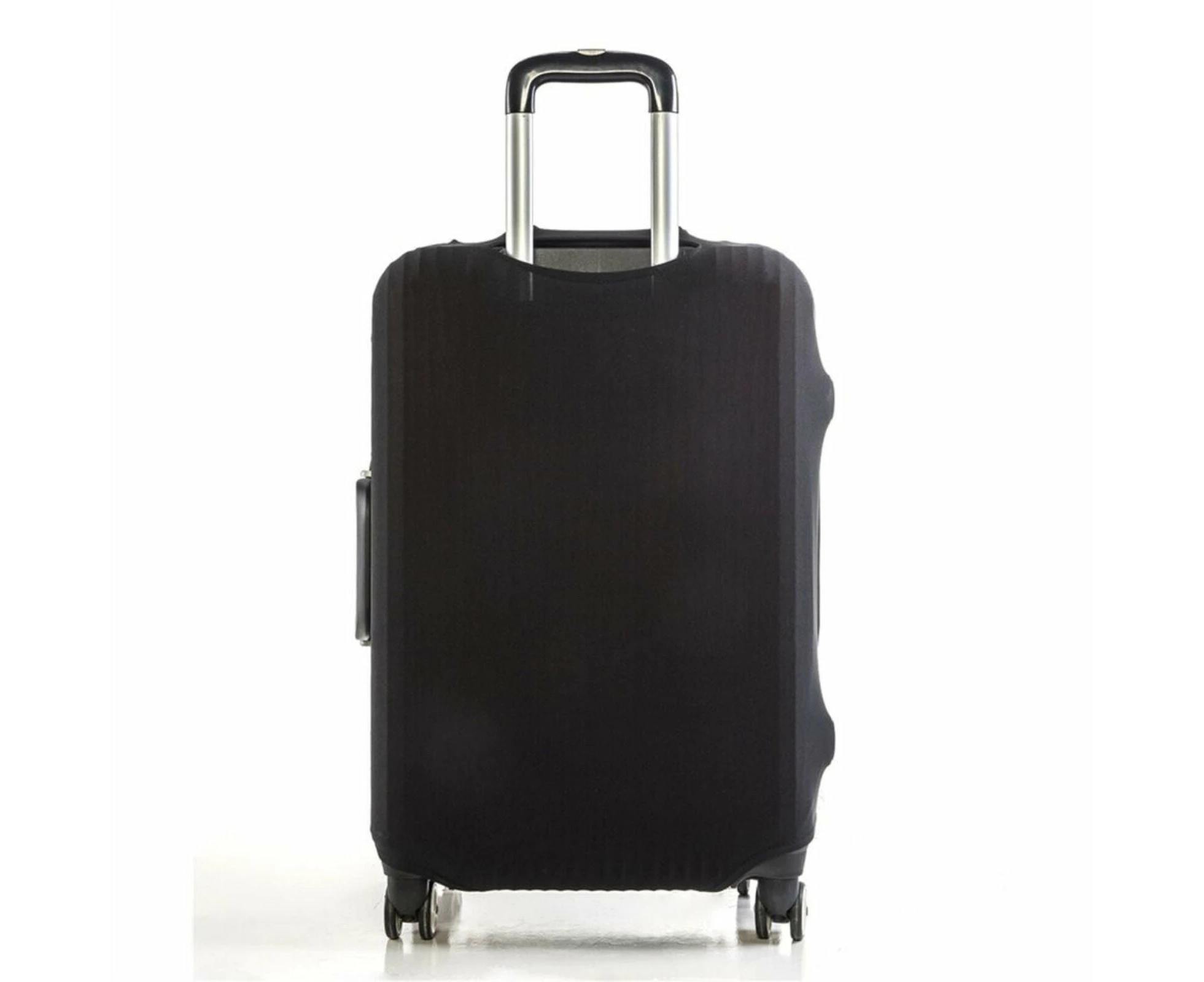 Travel Luggage Suitcase Anti Scratches Cover 20" Elastic Protector Black