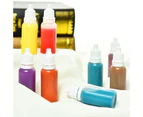 50pcs Squeezable Drop Liquid Container Empty Plastic Dropper Bottles 10ML