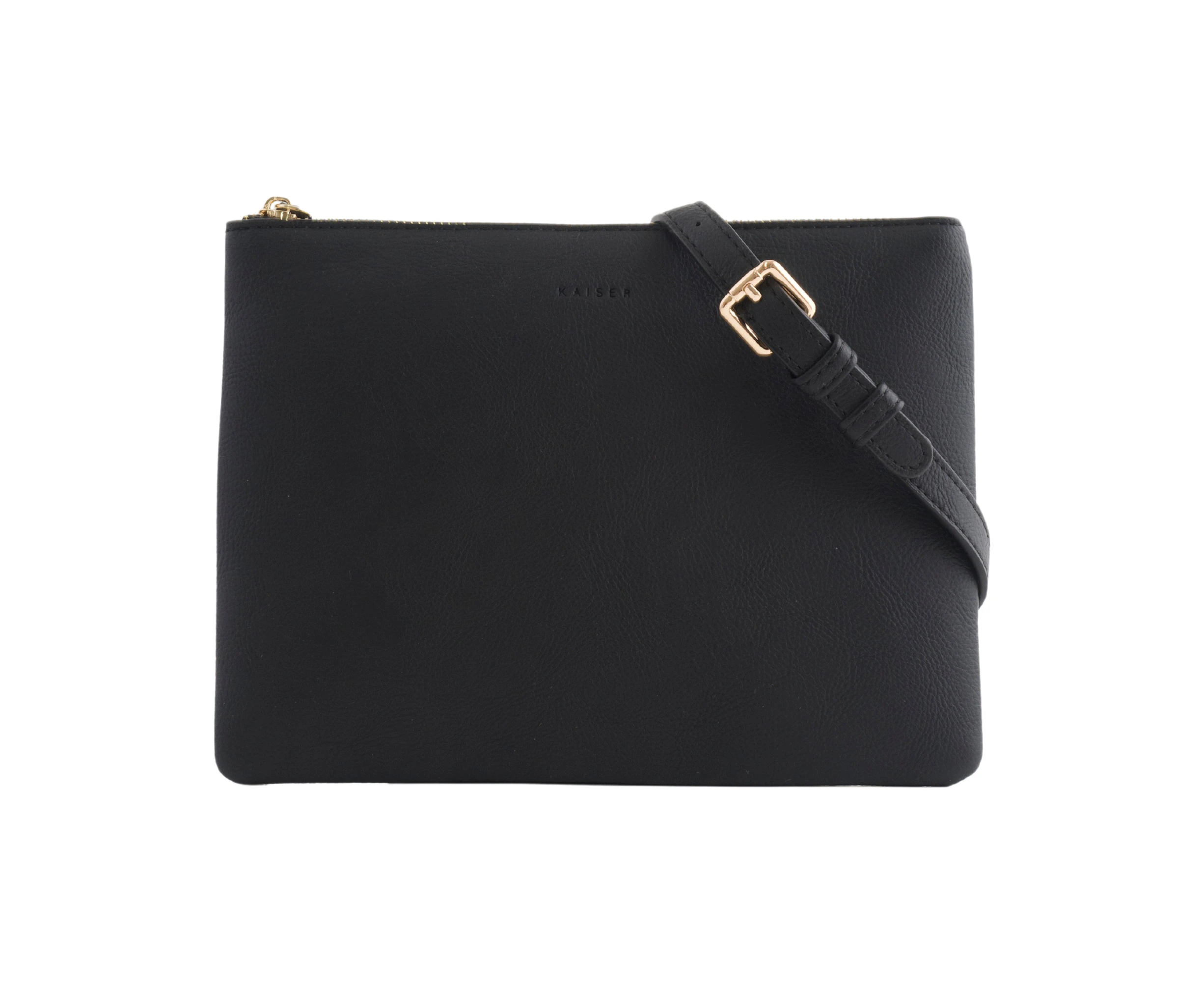 Rectangle Shoulder Bag - Black