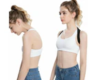 Expandable Back Posture Support Flexible Shoulder Back Brace Belt Back Correct Belt