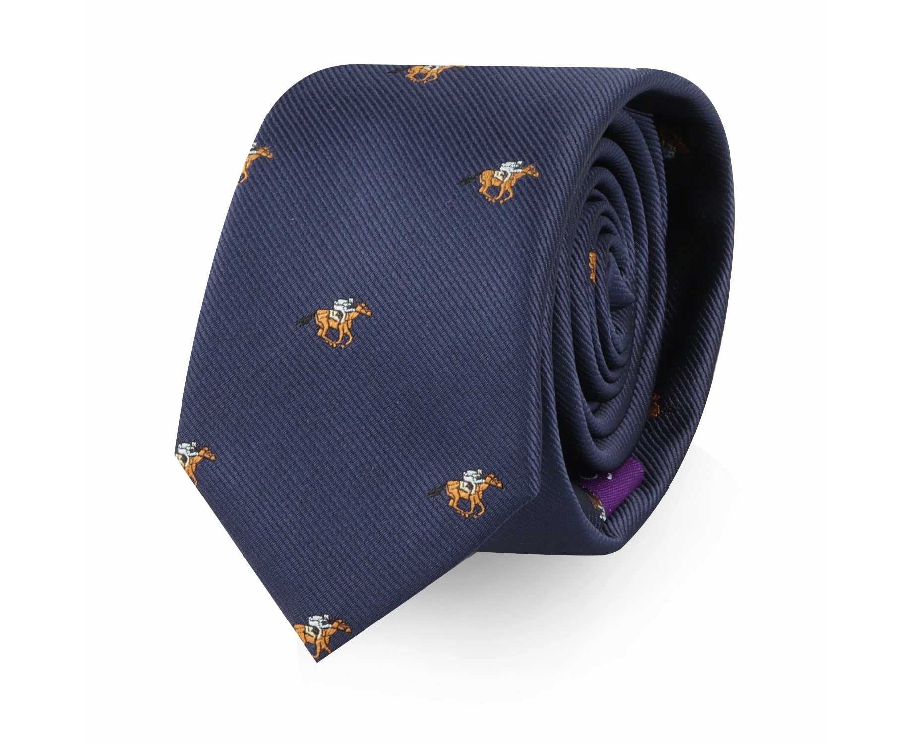 Horse Racing Skinny Tie    from AUSCUFFLINKS