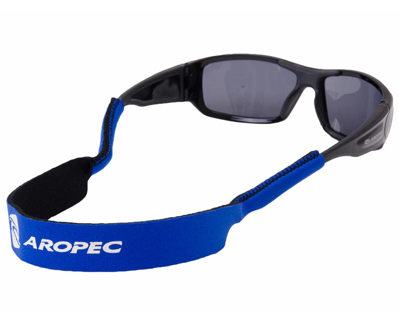 Aropec Neoprene Sunglass Neck Strap Blue