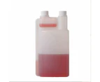 Twin Chamber Bottle Tamper Chemical Liquid Plastic Bottle Evident Cap 500ml