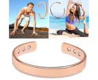 Energy Therapy Bracelet Mens Women Magnetic Copper Bio Arthritis Pain Relief