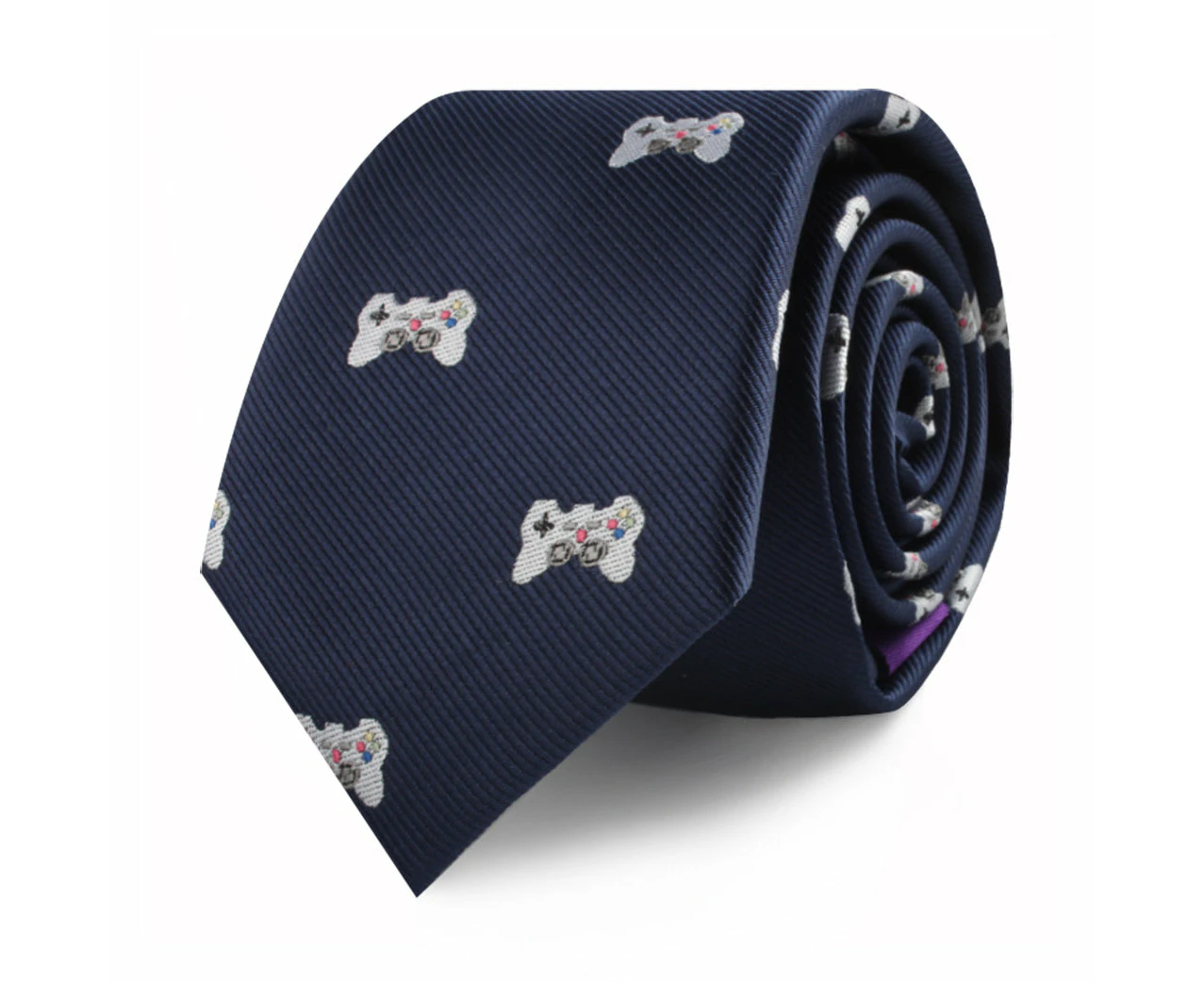 Game Controller Skinny Tie    from AUSCUFFLINKS