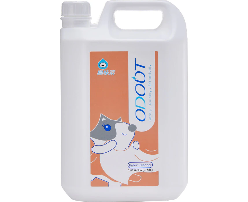 Carpet PET STAIN REMOVER Deodoriser Cleaning Foam Spray Cleaner Stains Odours ODOUT [Choice: For Cats] [liquid: Refill 4L]