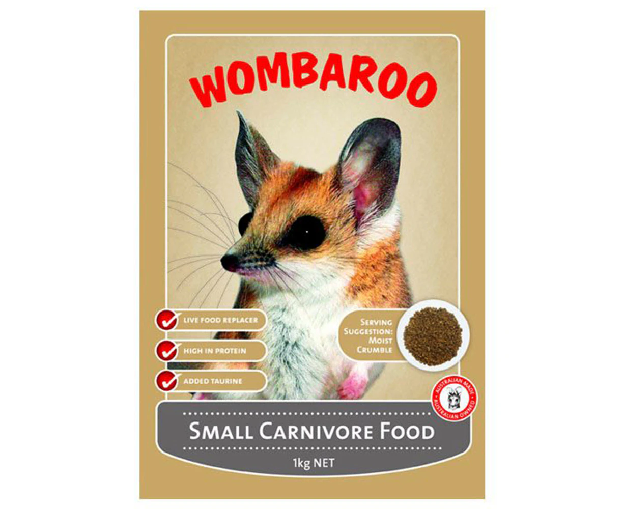 Wombaroo Small Carnivore Marsupial Mammal Live Food Substitute 5kg