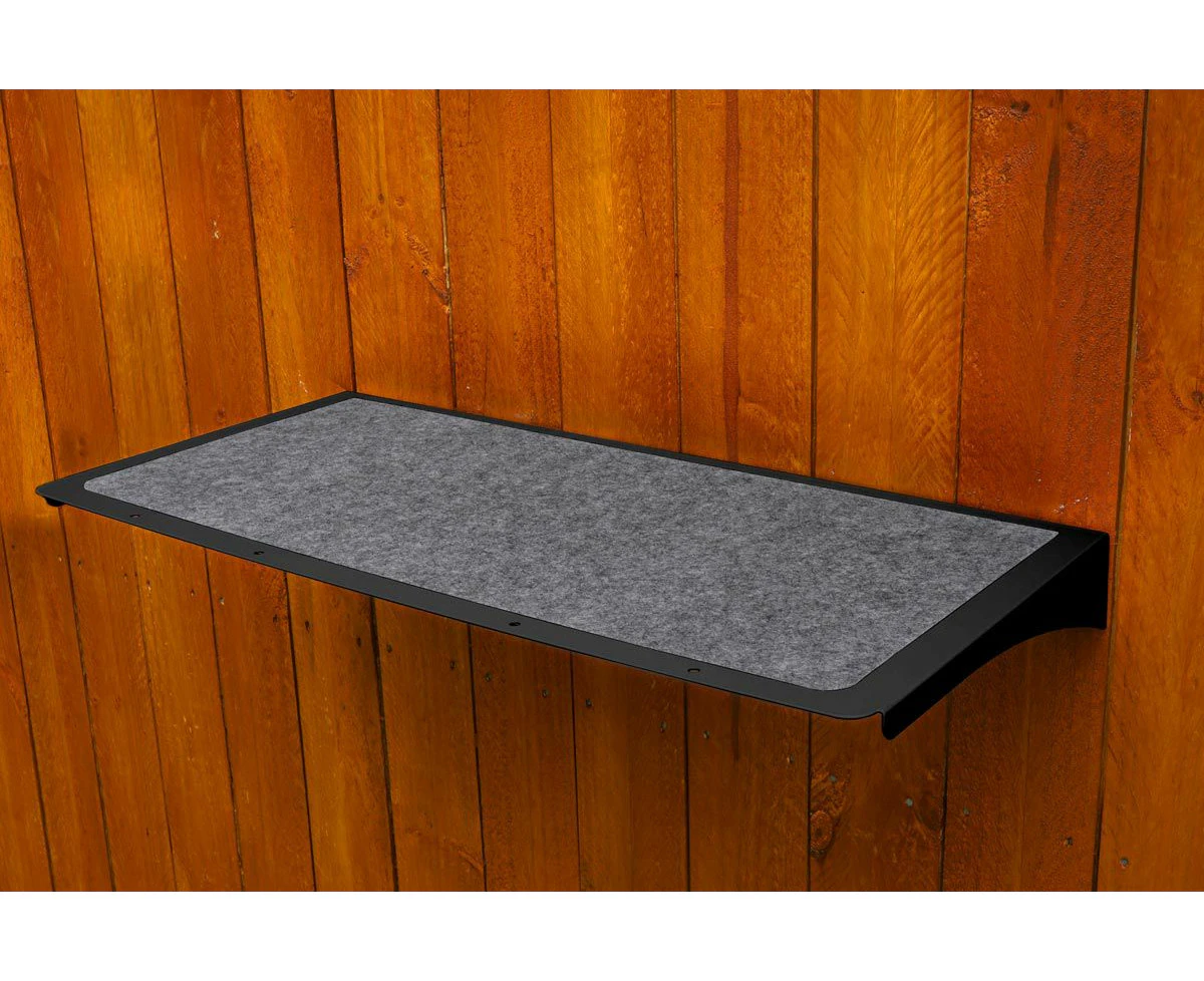 Carpeted Large Cat Climbing Platform - Black