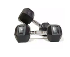 5kg to 20kg Hex Dumbbell & Storage Rack Bundle (6 pairs - 145kg)