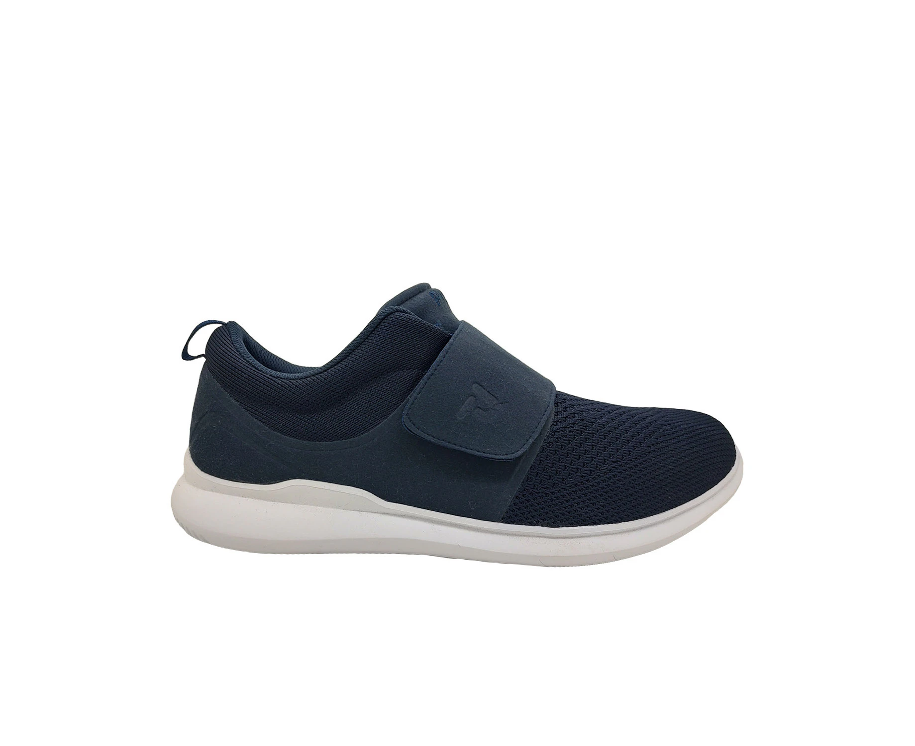 Propet Viator Mens Shoes Casual Comfort Shoe Walker Hook and Loop Wide Fit - Navy