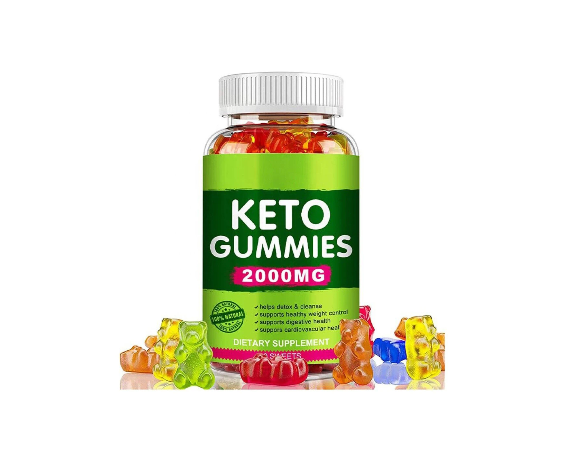 Advanced Fat Burner Dietary Supplement Keto ACV Gummies Weight Loss Ketone