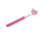 Backscratcher Massager Telescoping Extendable metal claw Back scratcher Pink