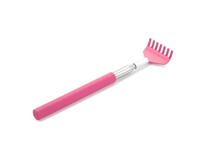 Backscratcher Massager Telescoping Extendable metal claw Back scratcher Pink