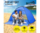 2 Person Shelter Beach Tent Camping Portable Hiking Tents Mountview Pop Up