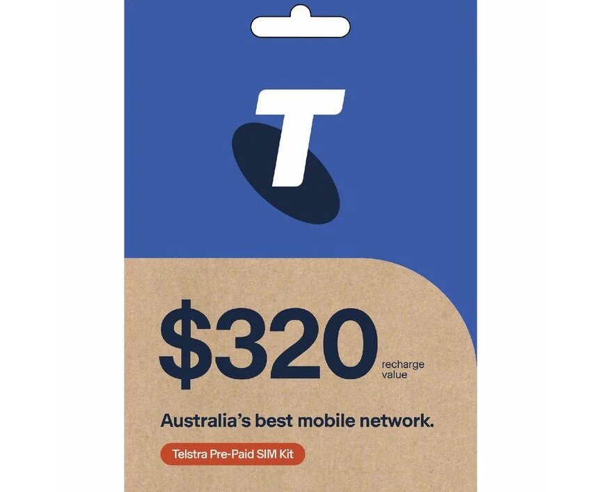 Telstra 320 Prepaid SIM Card