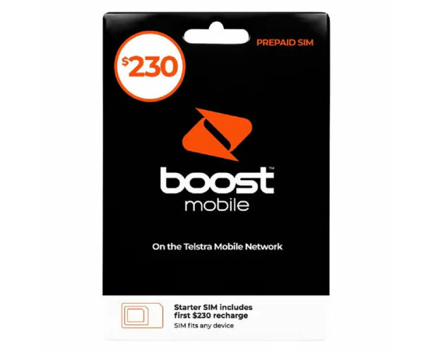 Boost Mobile 230 Prepaid SIM Card