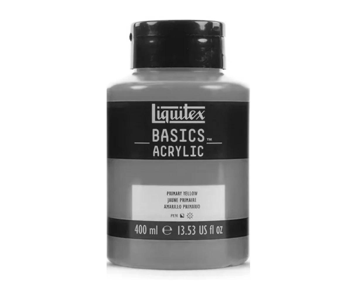 Liquitex Basics Acrylic 400ml Cad Yellow Med Hue Home Arts And Crafts Painting