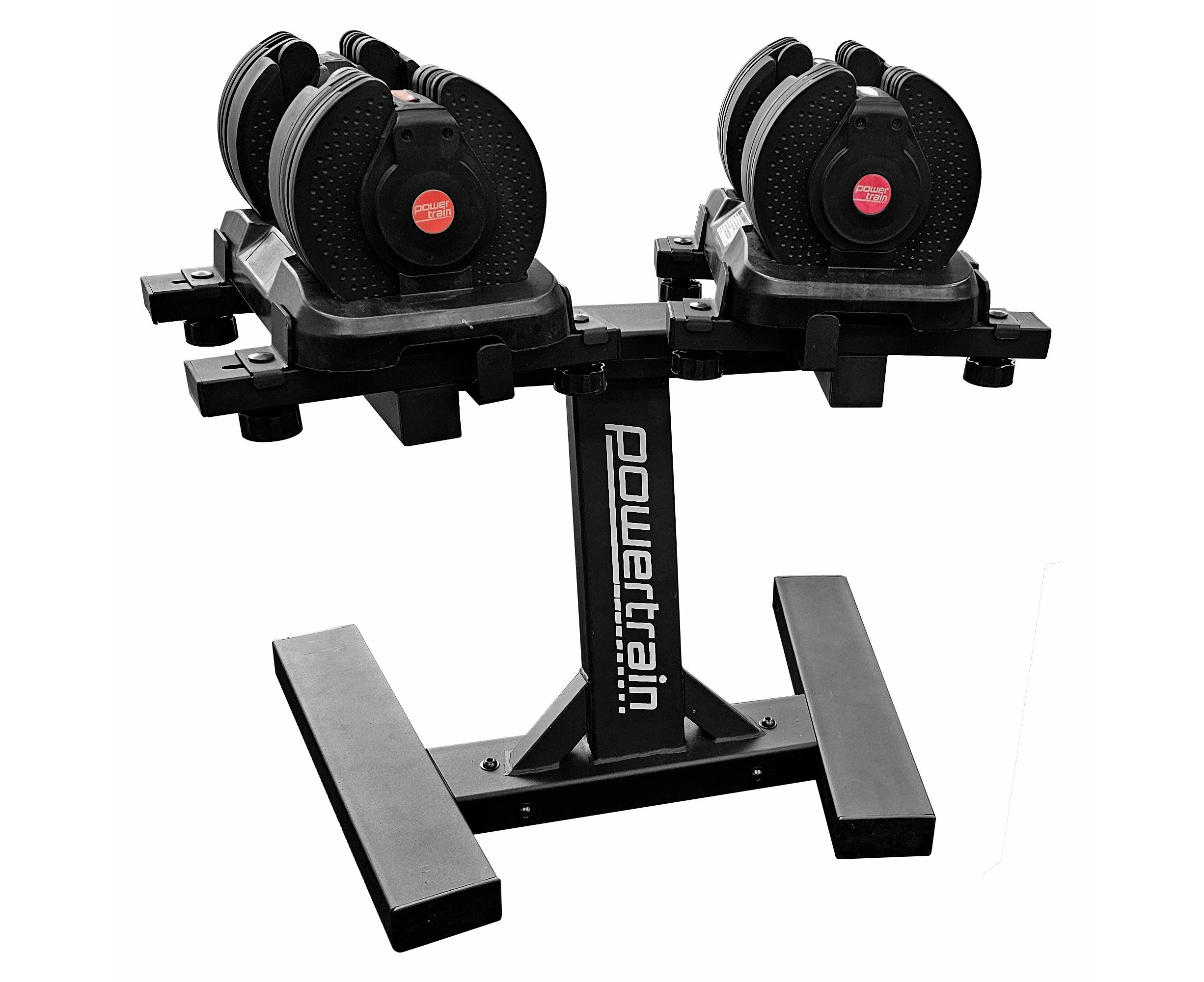 Powertrain Gen2 40kg Home Gym Adjustable Dumbbell Set with Pro Stand