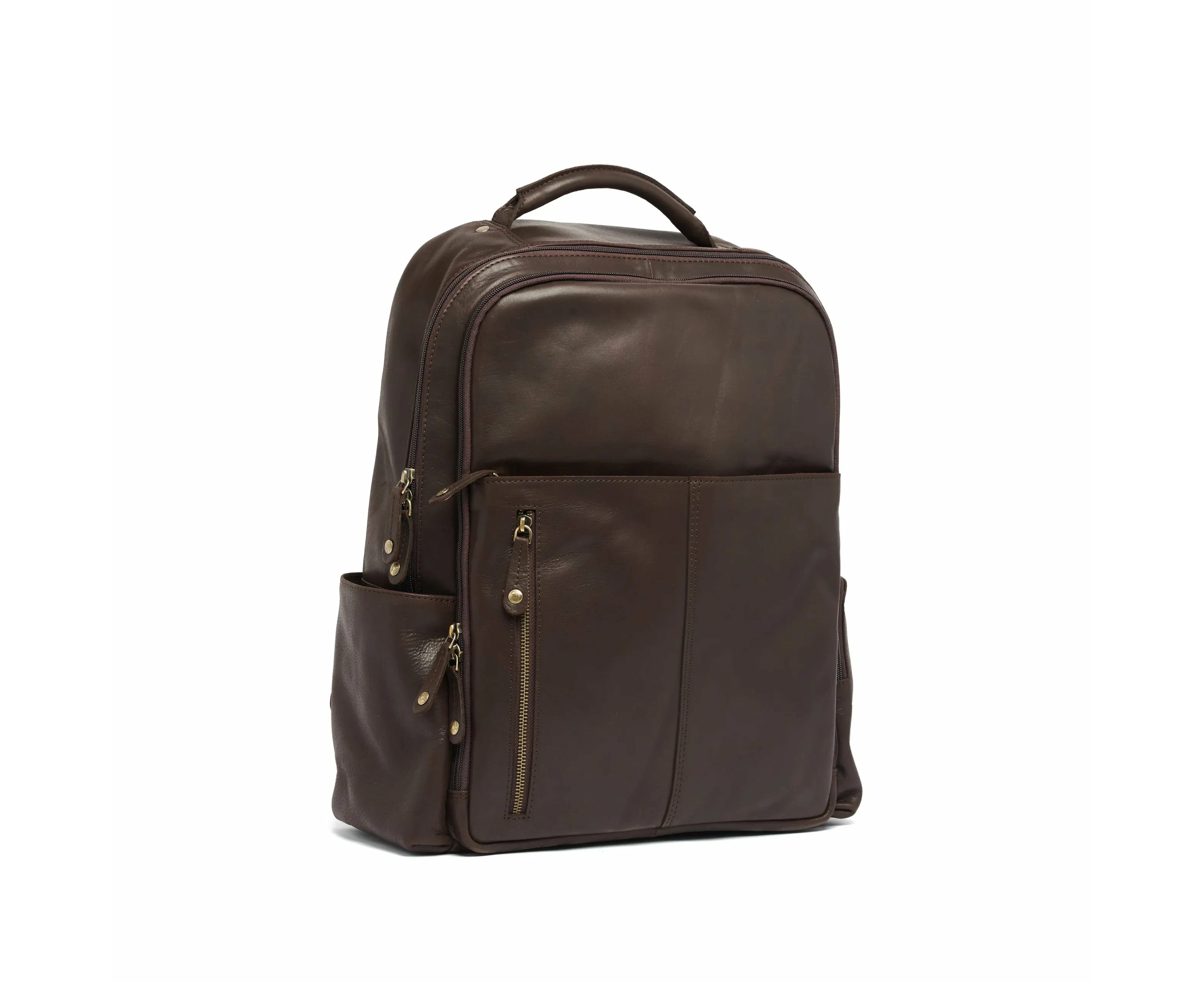 Oran Rh 2364 Xlg Leather Work Travel Backpack